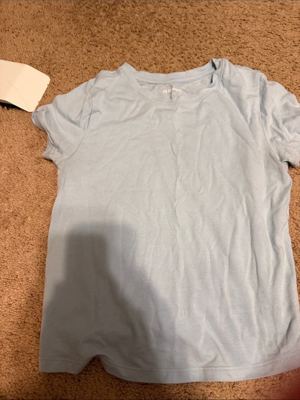 Old Navy Light Blue Short Sleeve Kids Tee